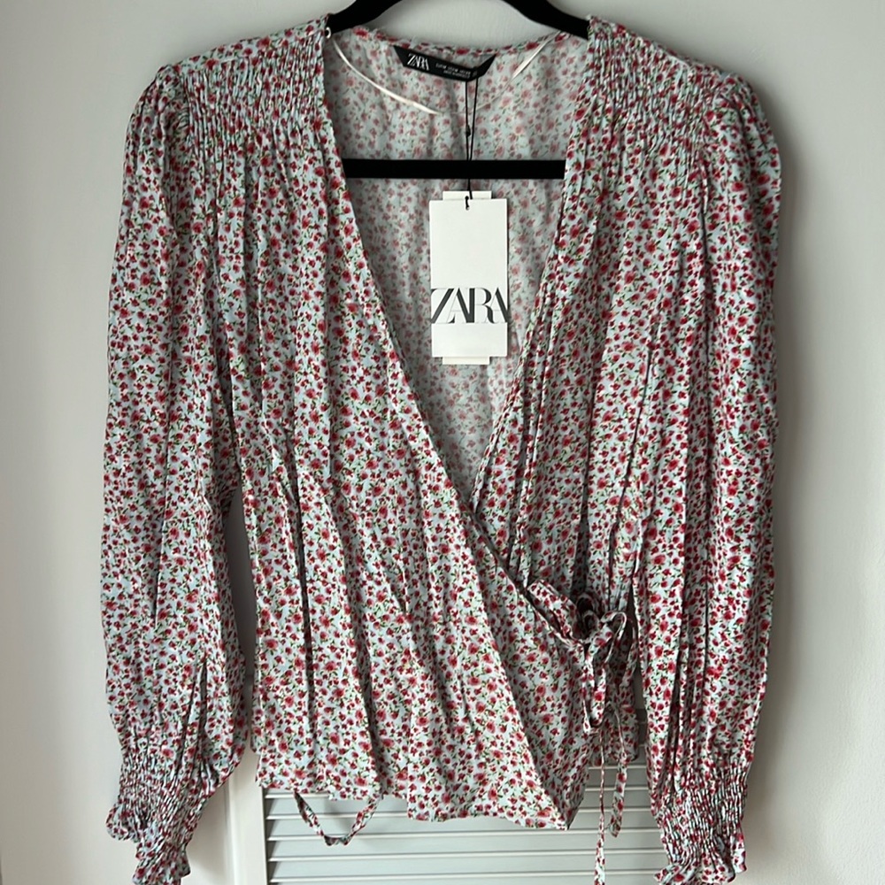 Zara Wrap Shirt